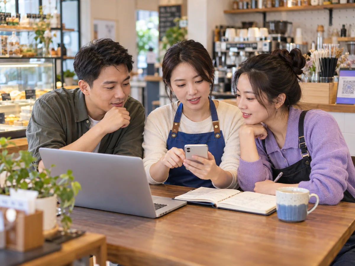 对账：按月看核销数据。（AI 生成示意图）
